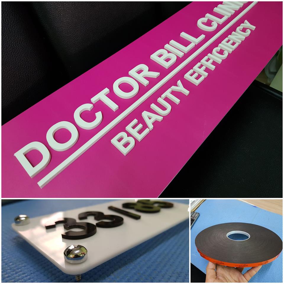 #ป้ายบ้านเลขที่สแตนเลส #ป้ายชื่อร้านโมเดิร์น