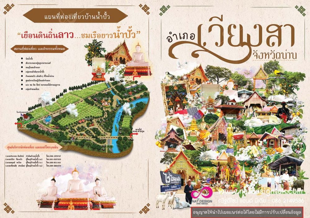 หนังสือโอทอปนวัตวิถีอำเภอเวียงสา
