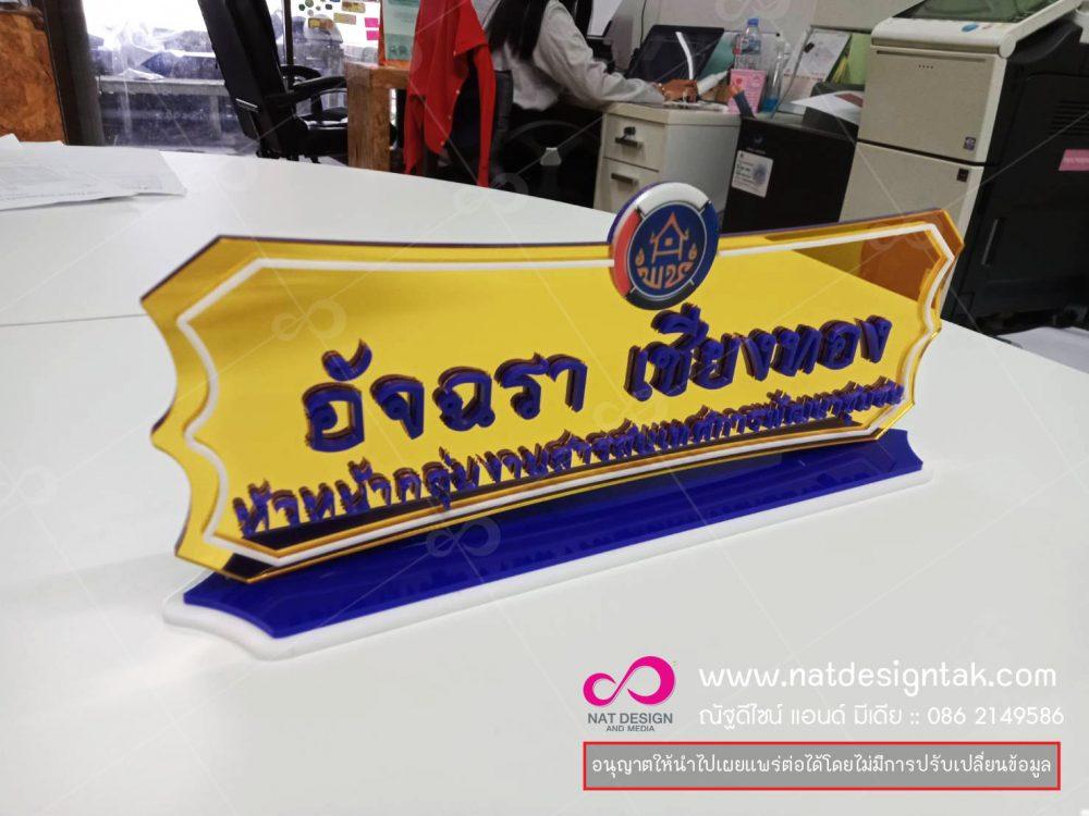 ป้ายสวยๆ โดดเด่น มีเอกลักษณ์ ไม่ซ้ำใคร