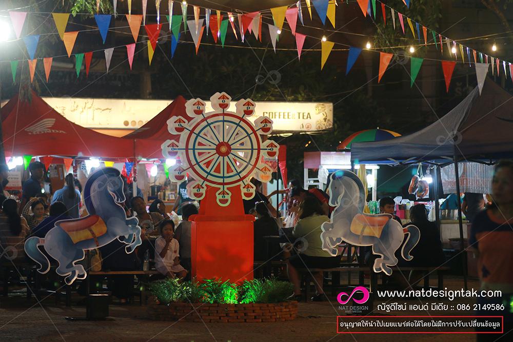 ประดับตกแต่งมุมต่างๆภายในงาน