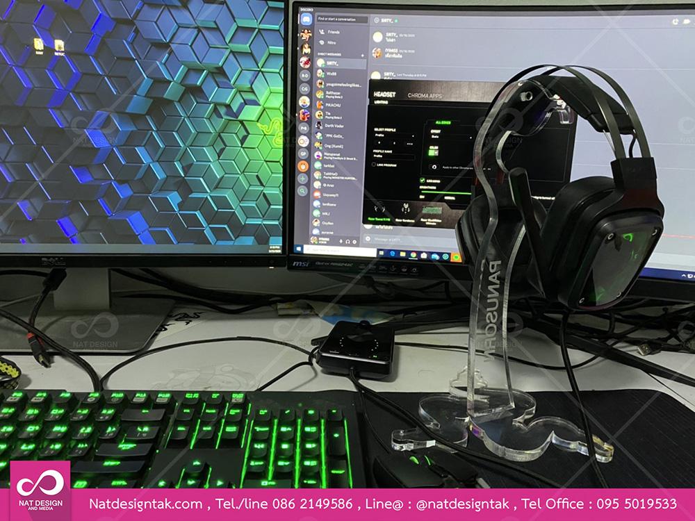 ที่วางหูฟังสั่งทำ