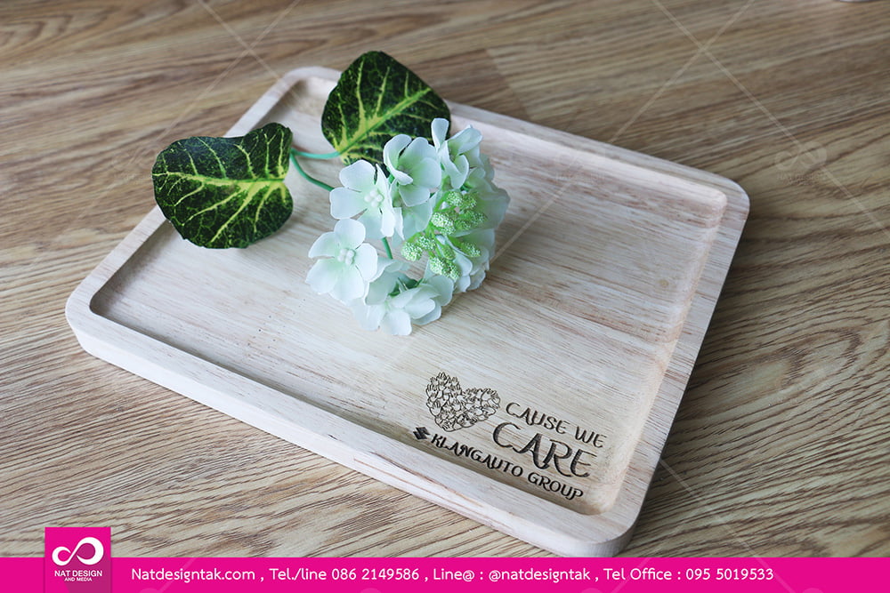 ถาดไม้สวยๆ