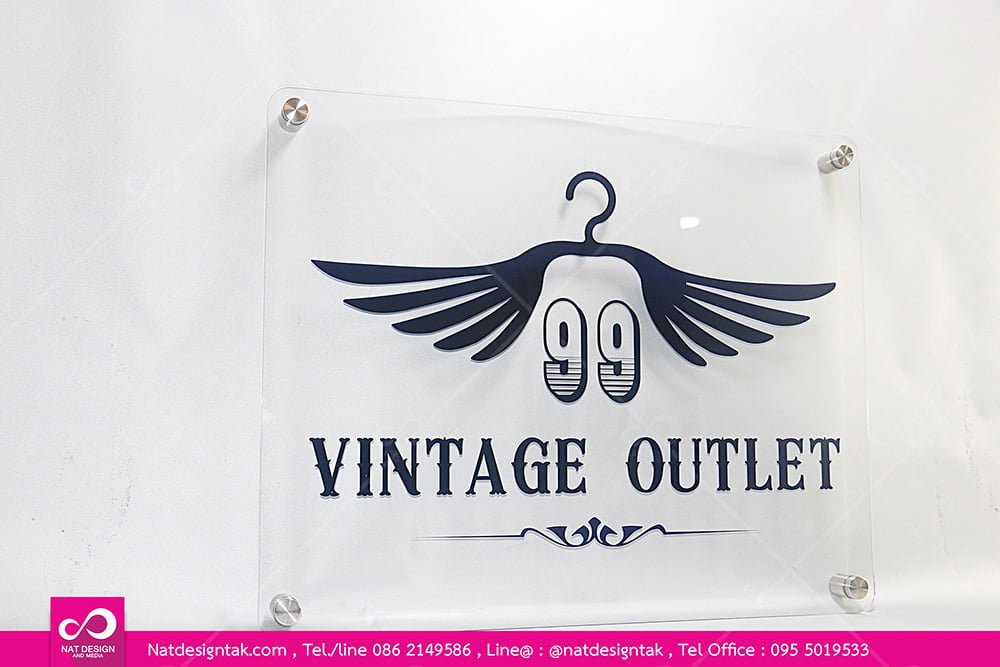 อะคริลิกพิมพ์ยูวี สีสวย คมชัด