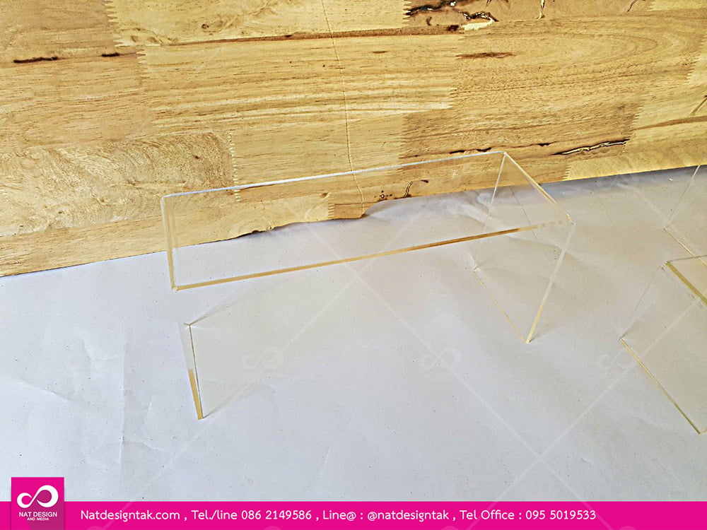 ทำชั้นโชว์สินค้าอะคริลิก