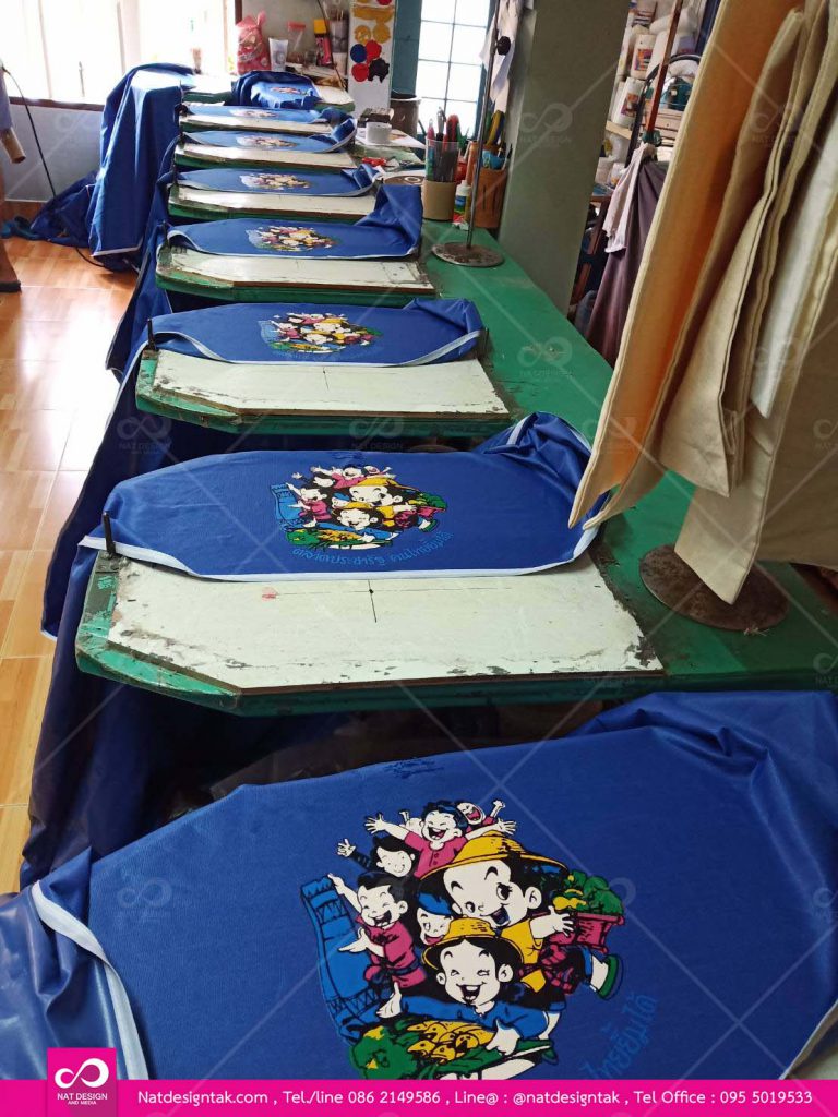 สั่งทำเต็นท์สกรีนโลโก้