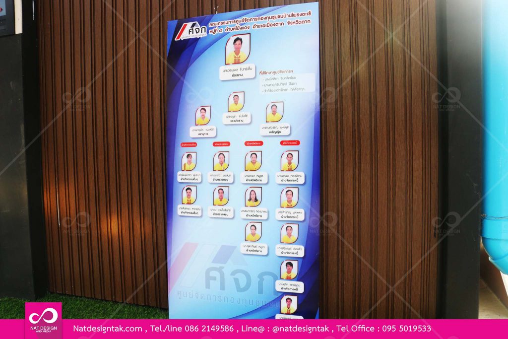 ตัวอย่างผังองค์กร