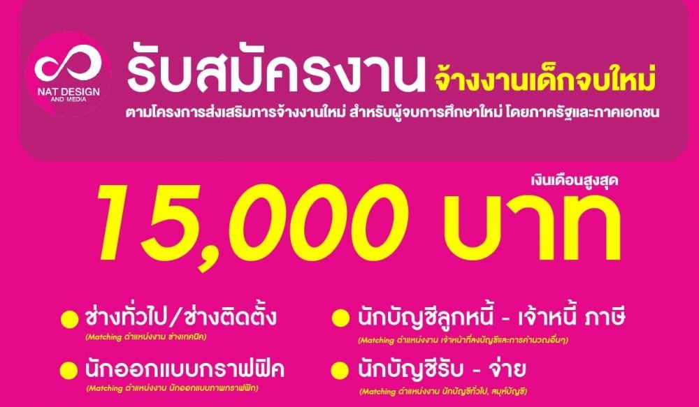 รับสมัครงาน