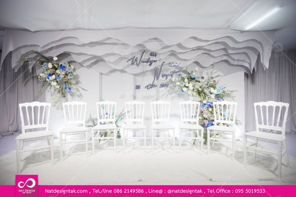 ตัวอักษรโฟมทำสีงานแต่งงาน