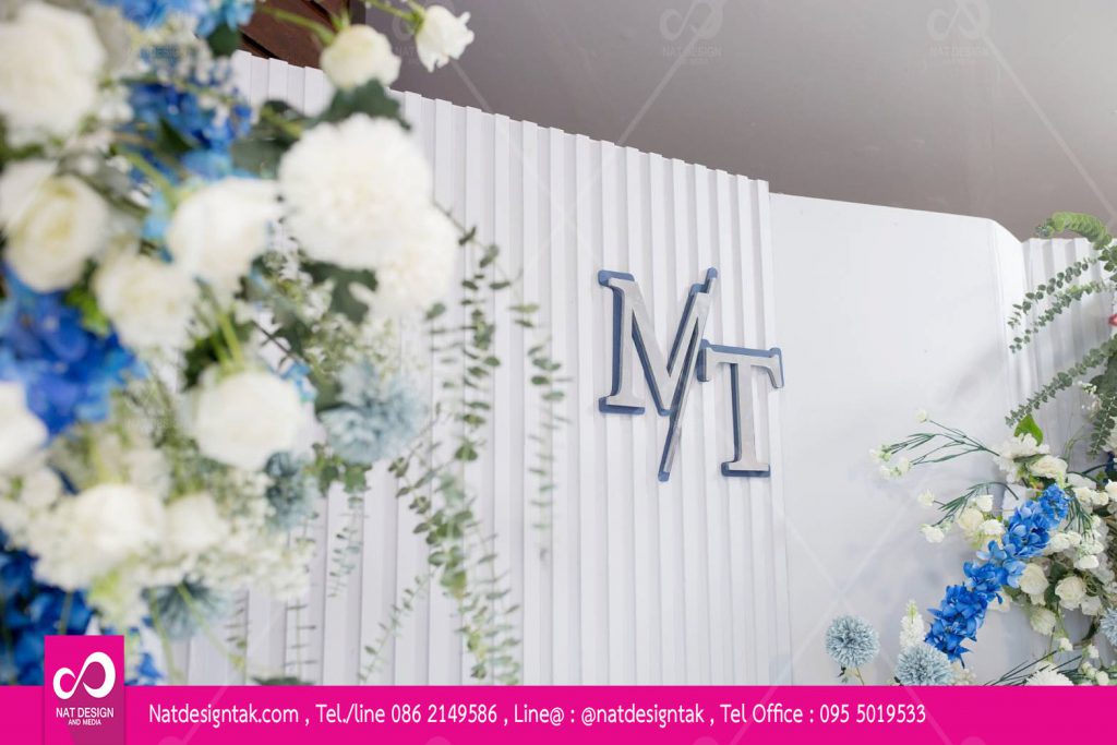 ตัวอักษรโฟมทำสีงานแต่งงาน