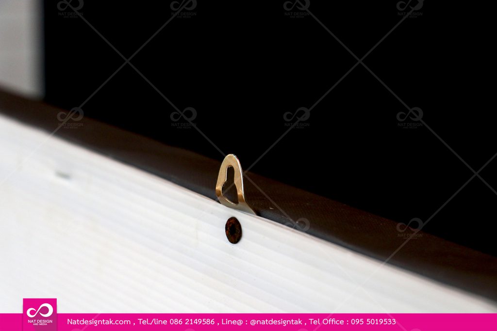 รูปกรอบรอยผ้าแคนวาส