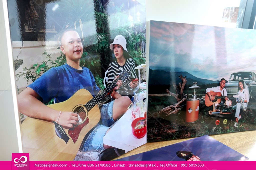 สติ๊กเกอร์ติดพลาสวูด