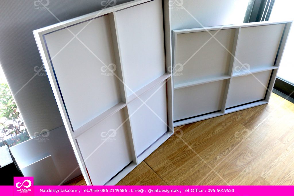 สติ๊กเกอร์ติดพลาสวูด