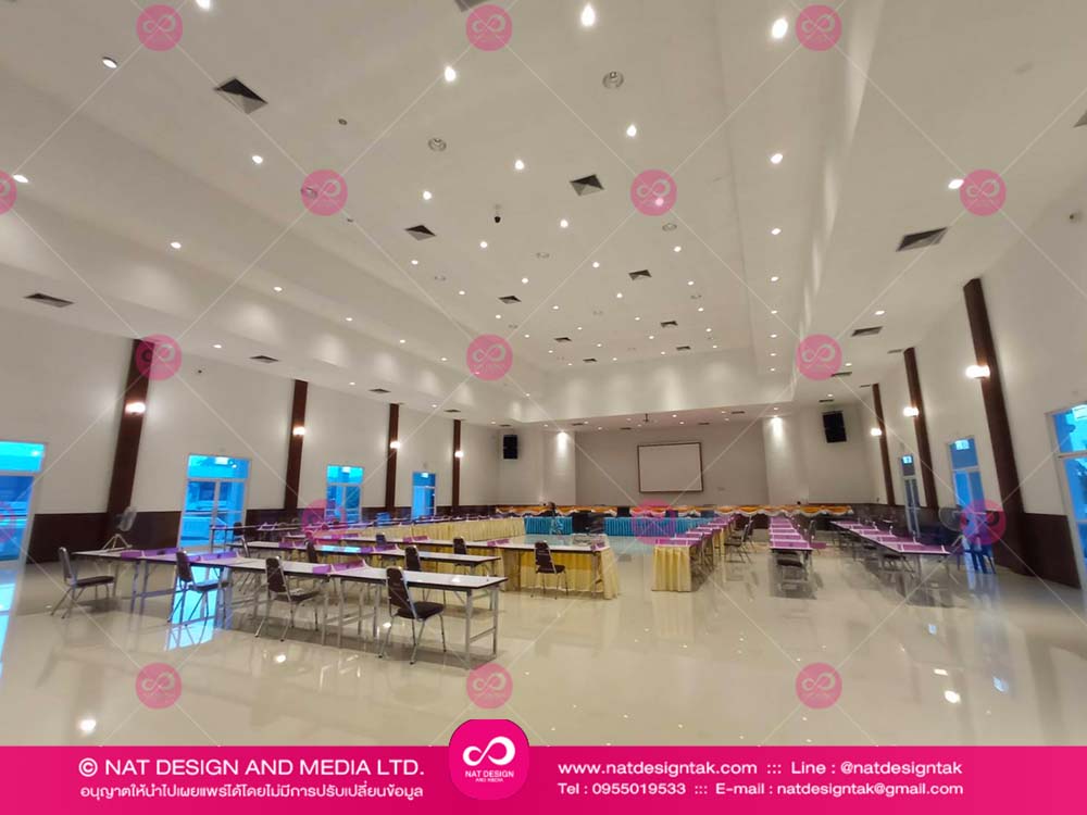 ติดตั้งที่กันโควิด ห้องประชุม