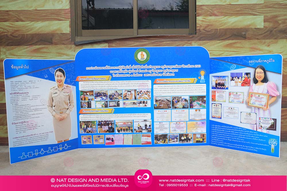 ฟิวเจอร์บอร์ดนำเสนอโครงงาน