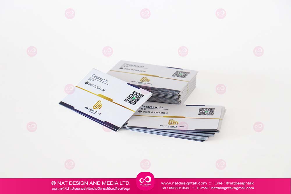 ออกแบบและผลิตนามบัตร