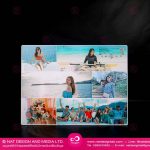 UV printed floating frame