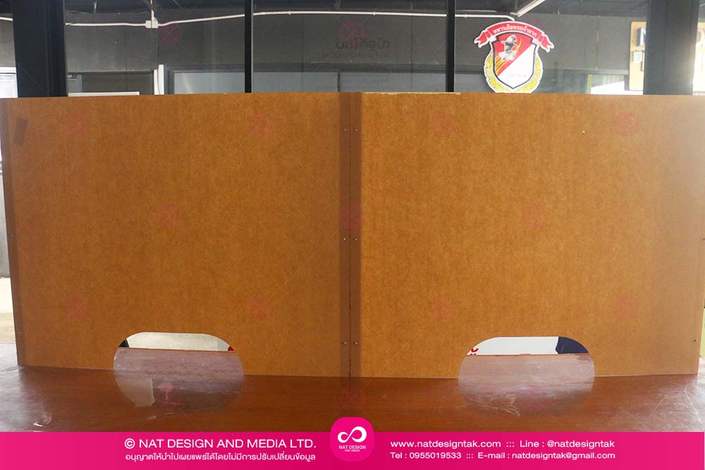 V6AL ฉากกั้นอะครืลิค