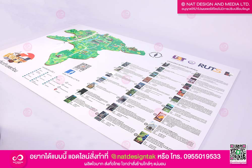 แผนที่สถานที่ท่องเทียว