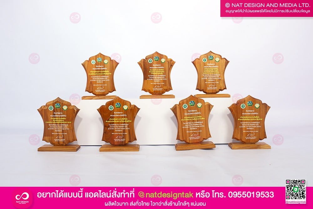 ออกแบบโล่รางวัล