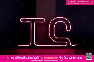 ป้ายไฟตัวอักษร TC