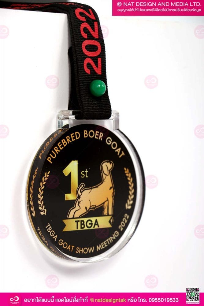 เหรียญรางวัล อะคริลิค