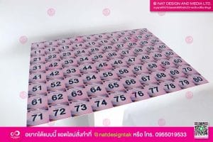 บัตรคิว1-100