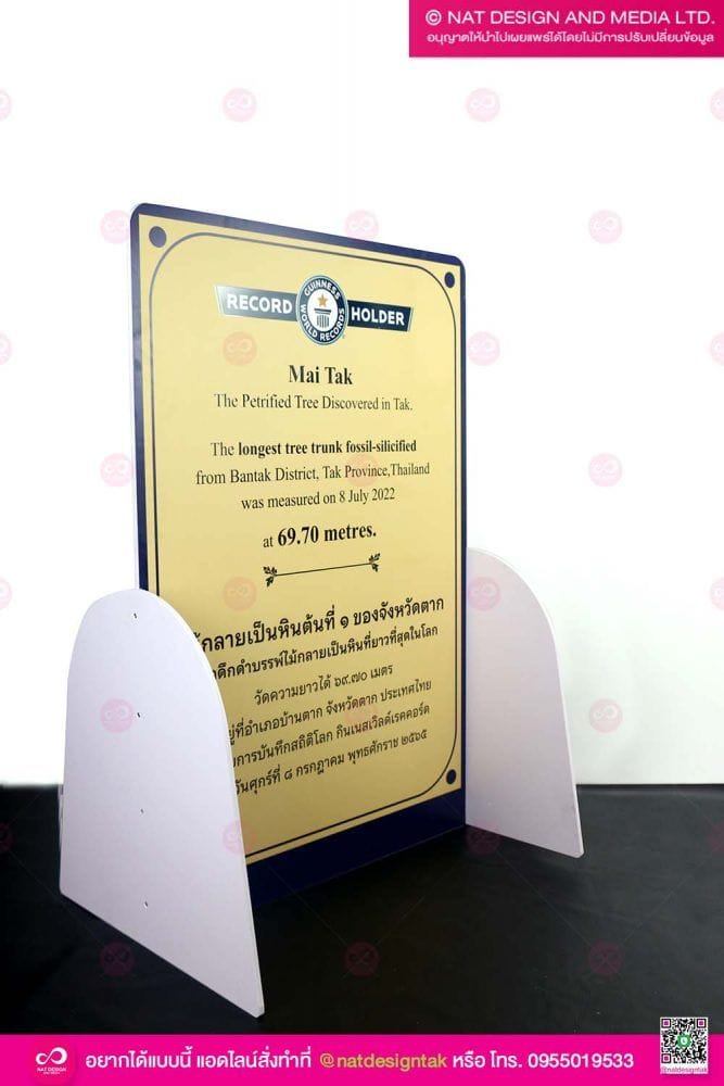 ป้ายGuinness world records