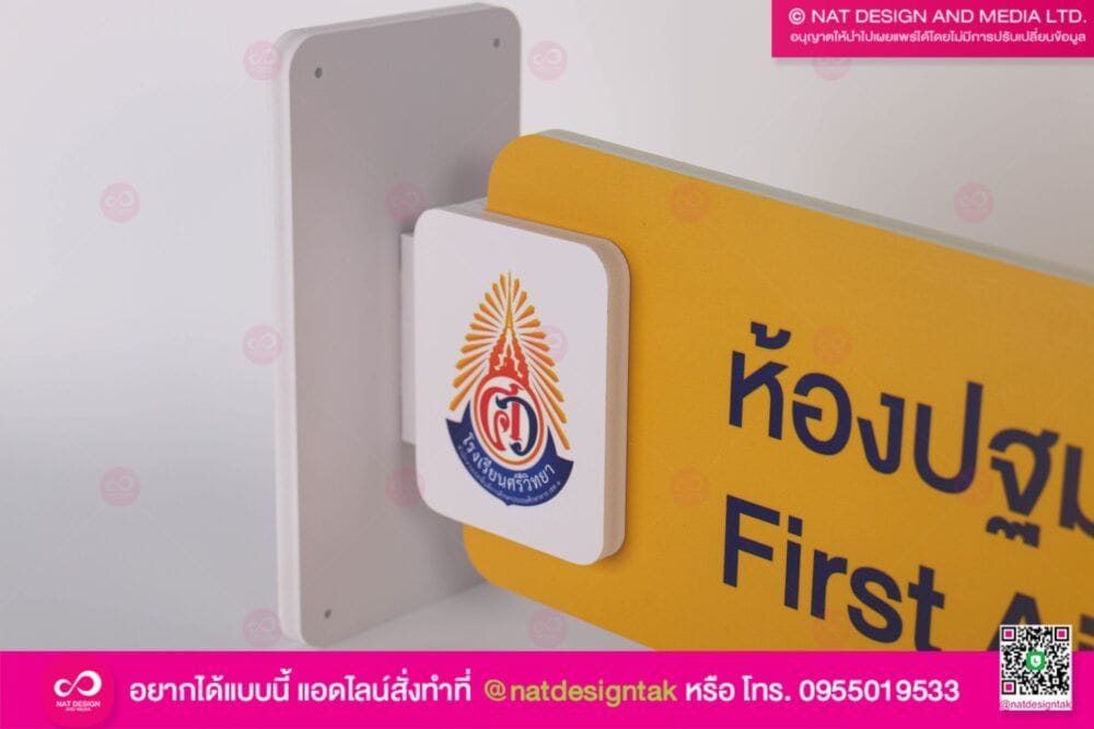 ป้ายหน้าห้องเรียน