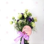 ป้ายอะคริลิคติดแจกัน