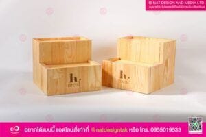 ชั้นไม้วางสินค้า