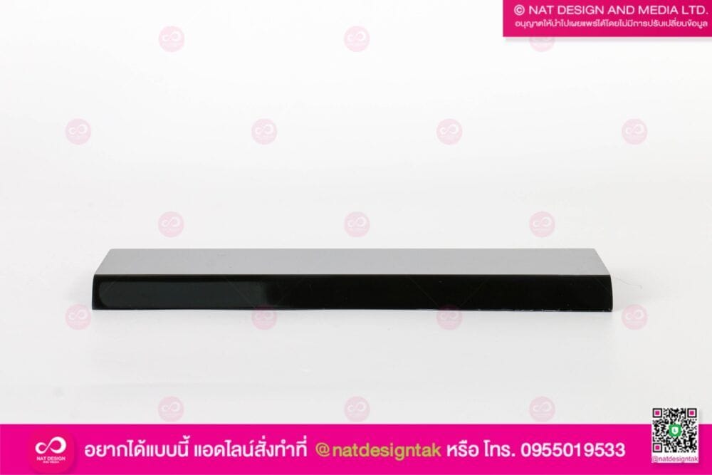 ฐานโล่อะคริลิคดำ