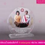 โล่อะคริลิคใส พิมพ์ยูวี