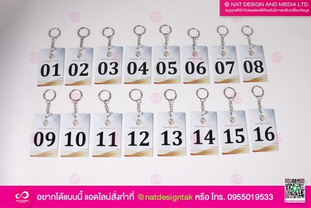 บัตรเลขห้อง