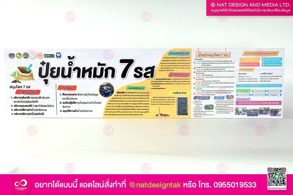 ฐานการเรียนรู้ปุ๋ยน้ำหมัก 7 รส