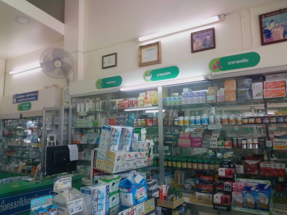 ป้ายหัวตู้ยา