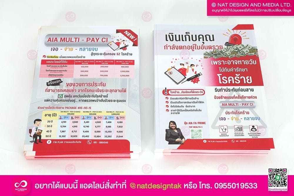 ใบปลิว Fin Plan