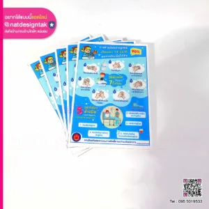 ป้ายการล้างมืออย่างถูกวิธี