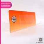 ป้ายชื่อตั้งโต๊ะ อะคริลิคพร้อมช่องใส่ชื่อ