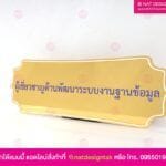 ป้ายตำแหน่งติดประตู