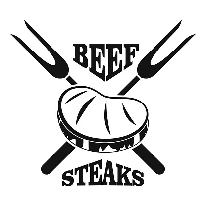 ป้ายร้านเสต็ก