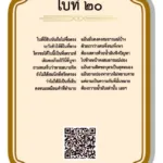 ใบเซียมซีที่ 20