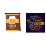 ป้าย ร้านเหล้าร้านเบียร์