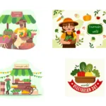 ป้ายร้านขาย ผัก ผลไม้