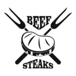 ป้ายร้านเสต็ก