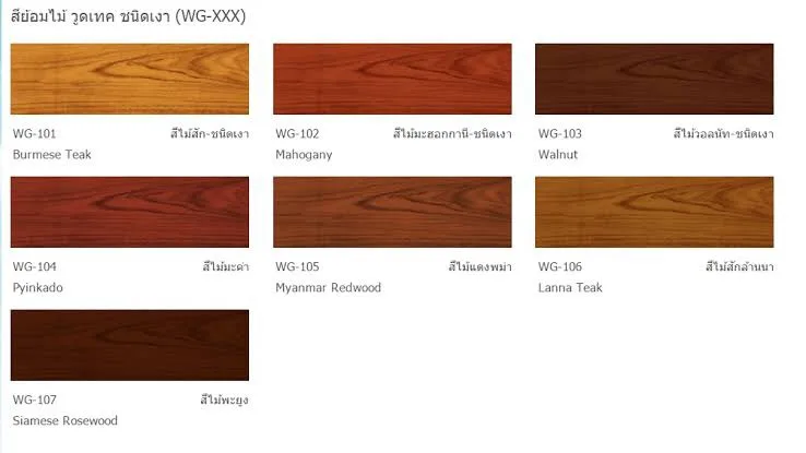 Wood Stain สีไม้