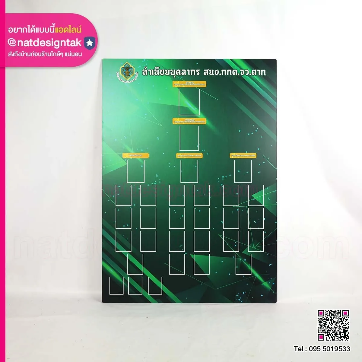 Plastwood ทำเนียบบุคลากร พร้อมกรอบ