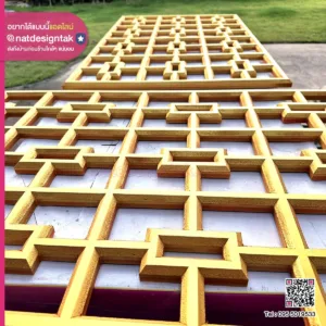 ตัดลายฉลุ 3D Corner Engraving