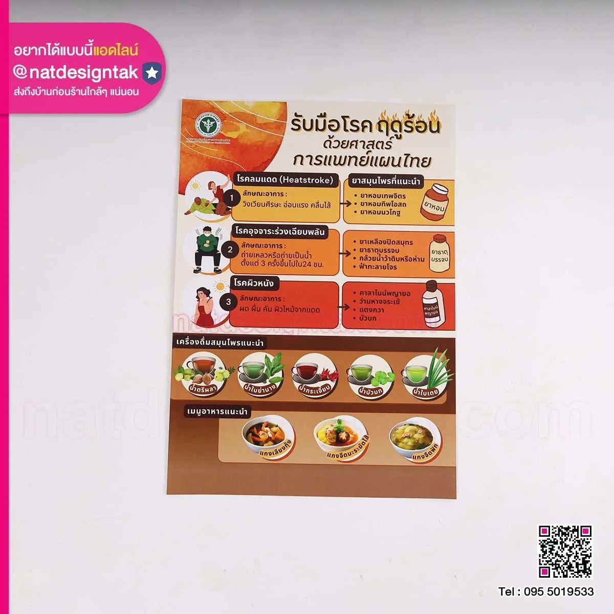 Poster คำแนะนำ และประชาสัมพันธ์