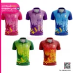 ชิ้นงานการออกแบบเสื้อพิมพ์ยูวี