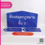 ป้ายชื่อห้อง และป้ายติดผนัินัพั